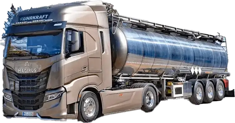 Tank-Sattelzug